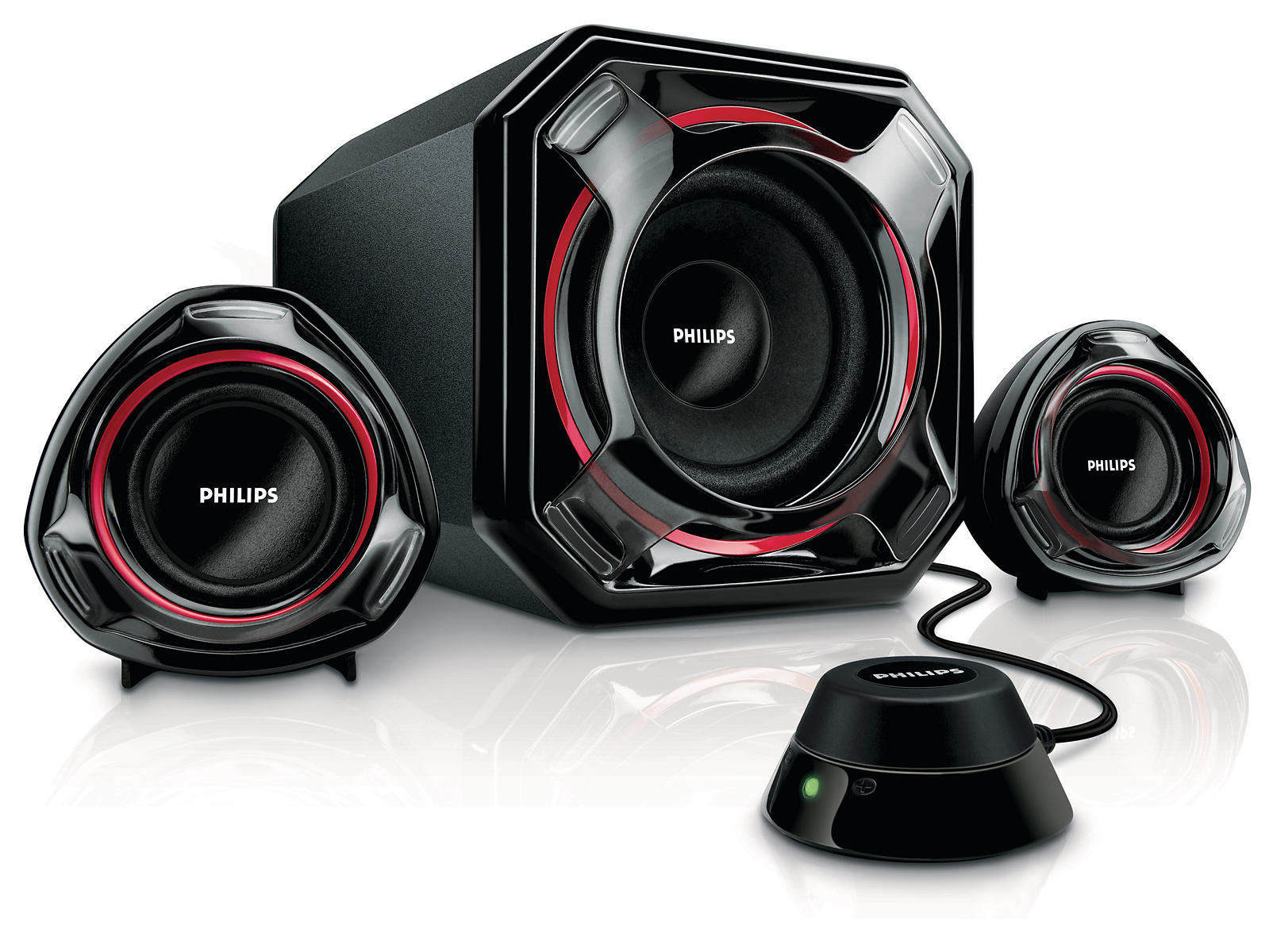 PHILIPS SPA5300 2.1 100 W Siyah Hoparlör 
