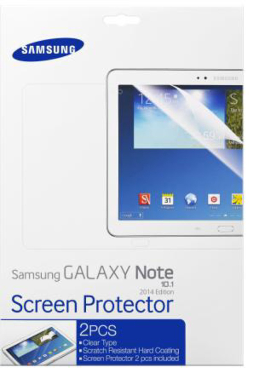 SAMSUNG Samsung GALAXY Note 10.1 2014 Edition Display-Schutzfolie, Samsung GALAXY Note 10.1 Zoll 2014 Edition, Transparent