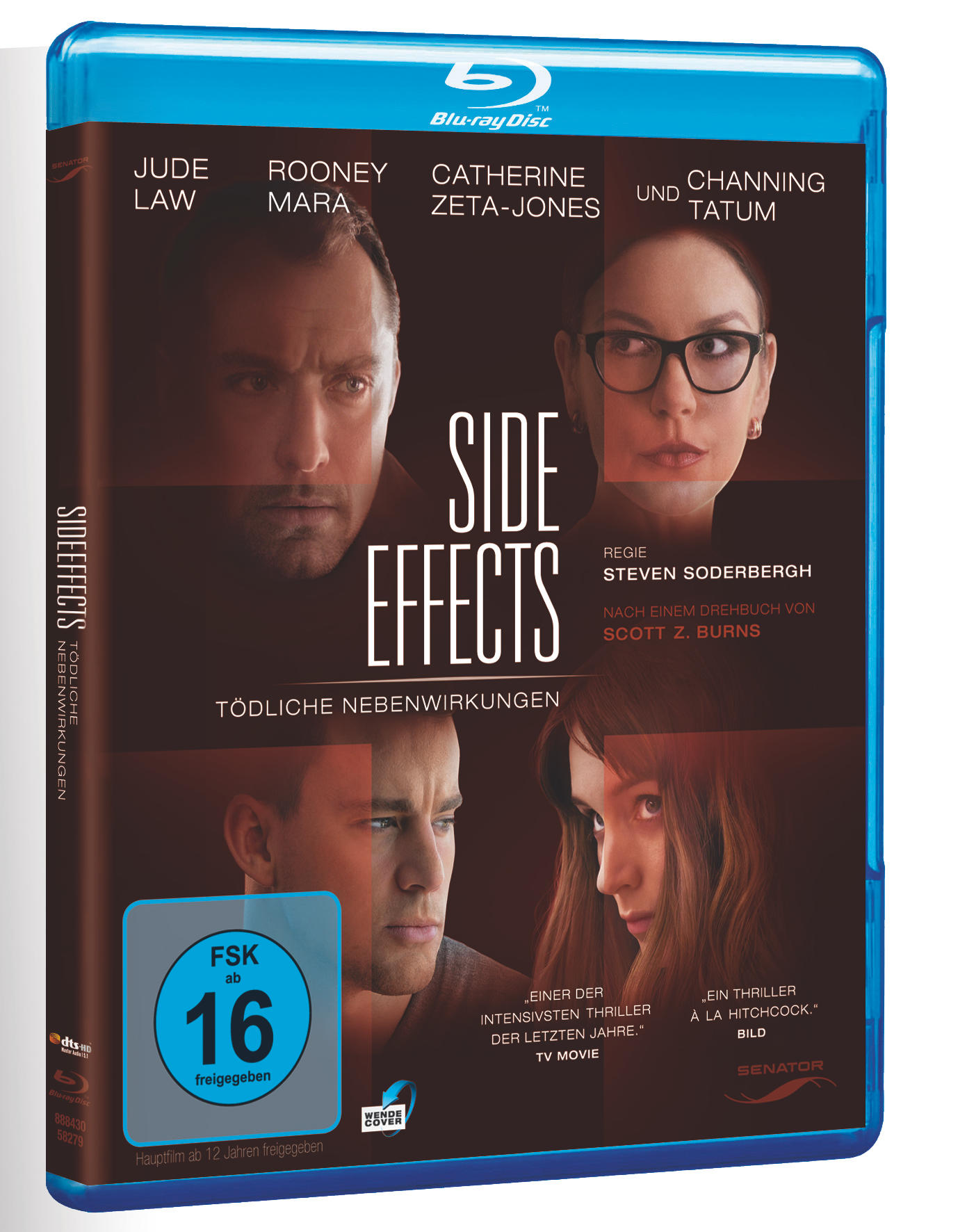 Blu-ray-Cover mit Jude Law, Rooney Mara, Catherine Zeta-Jones und Channing Tatum.