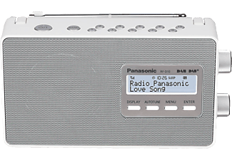 PANASONIC Panasonic-RF-D10EG, bianco - Radio digitale (DAB+, FM, Bianco)