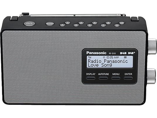 PANASONIC RF-D10EG-K - Radio digitale (DAB+, FM, Nero)