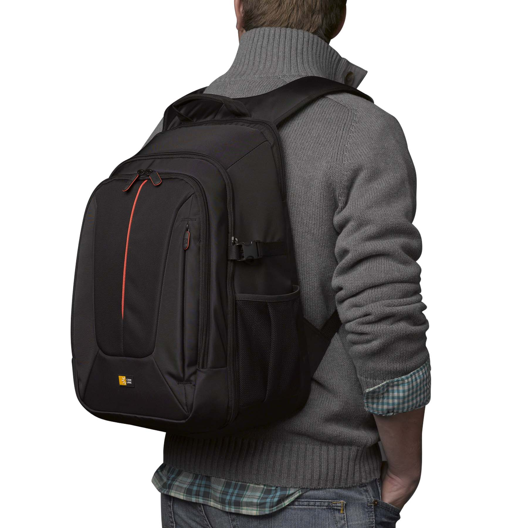 CASE-LOGIC DCB-309 Tasche, Schwarz/Rot
