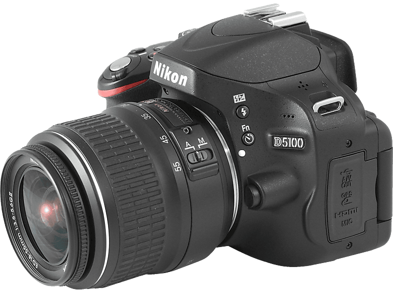 Empuñadura Vertical De Batería Para Nikon D5100 Y D5200 - Con Mando A Distancia IR, Compatible Con EN-EL14