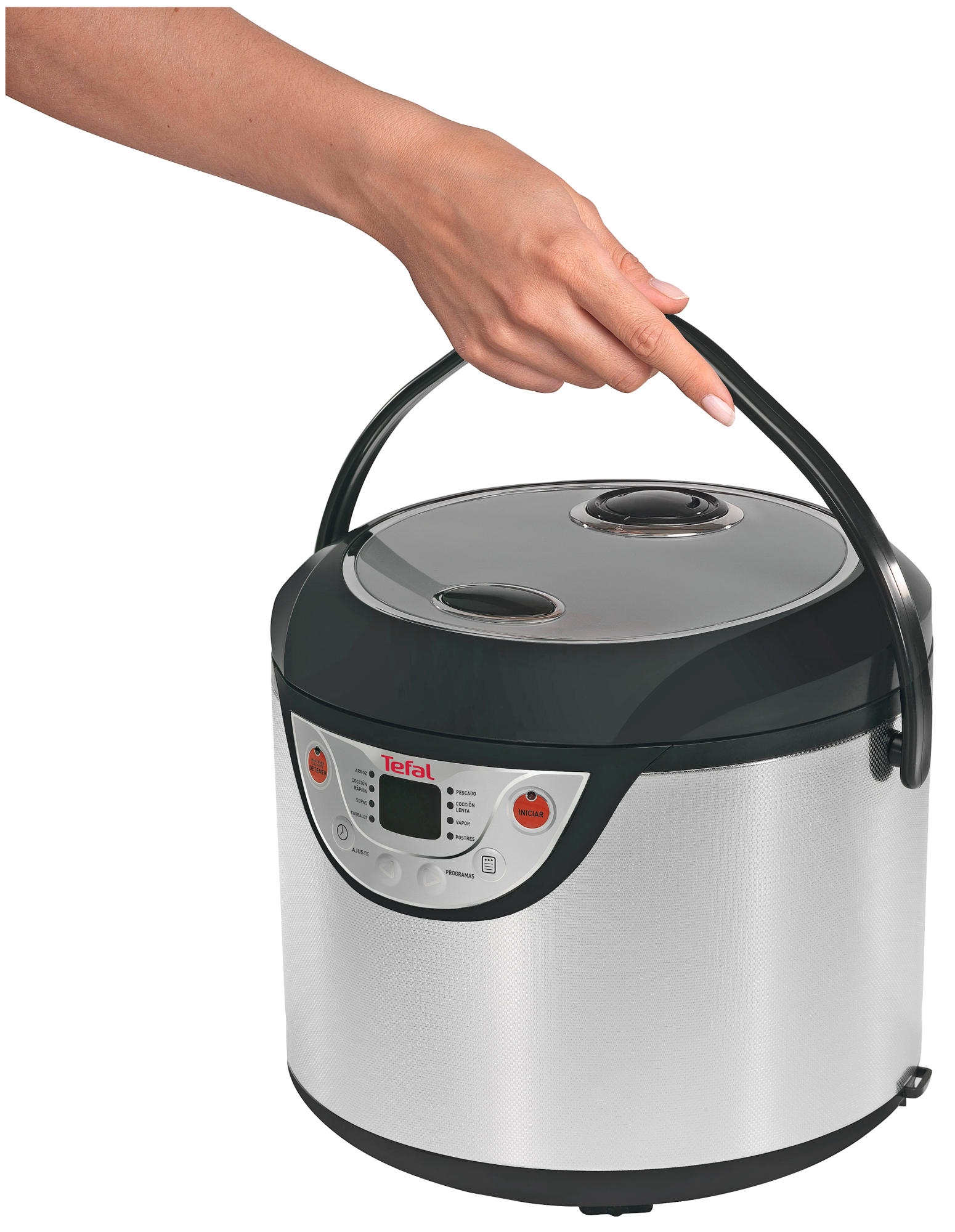 Robot de cocina - Tefal RK 302 EES Potencia 600W, Capacidad 3.5L, 8 funciones, Programable