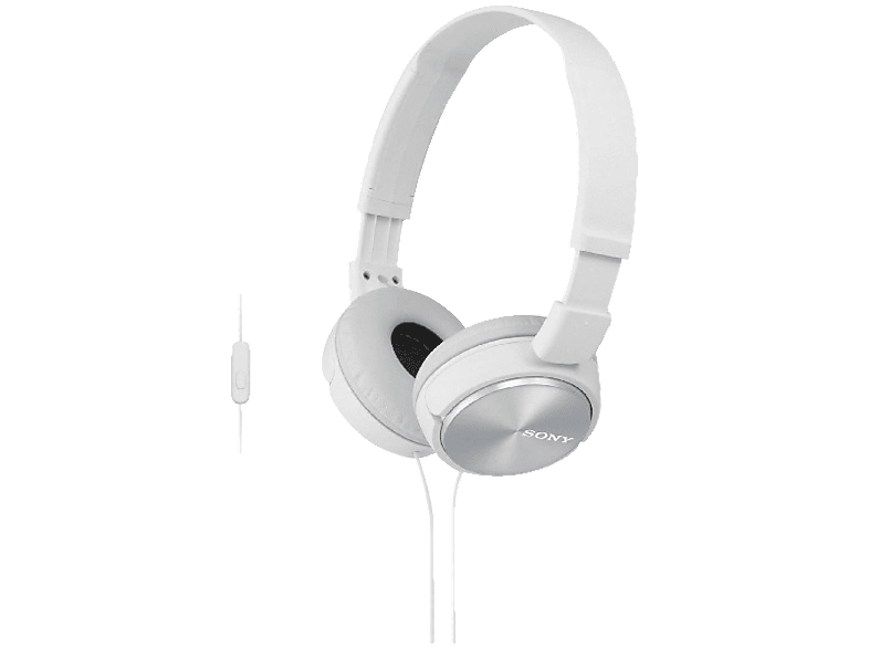 Sony MDR-ZX310AP On-ear Hoofdtelefoon Wit