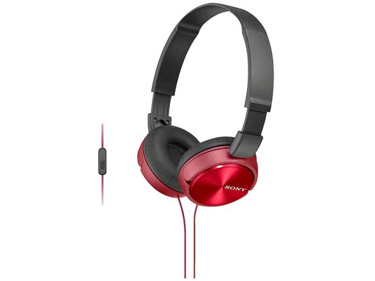 SONY MDR-ZX310APR - Casque (On-ear, Rouge)