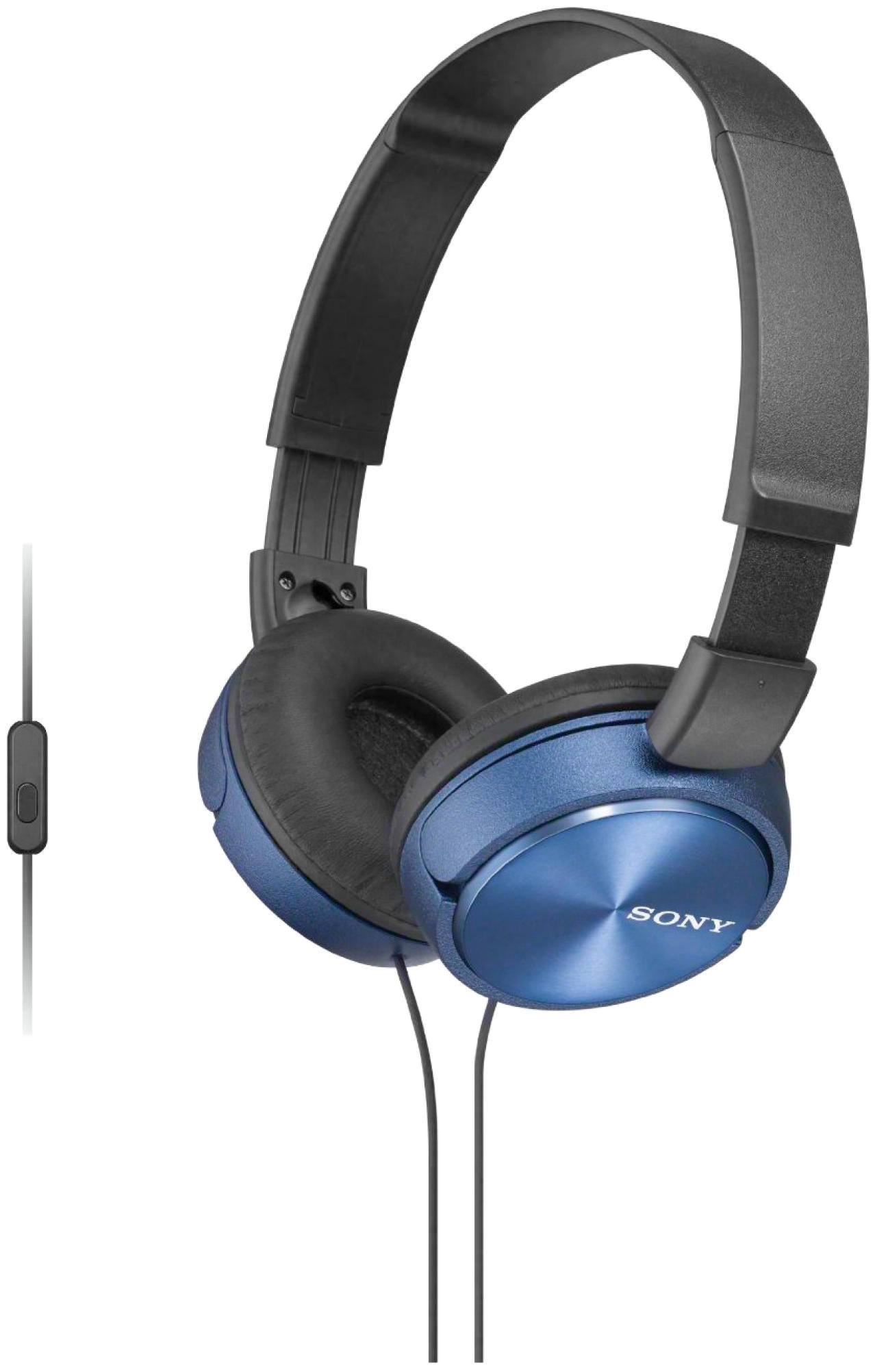 Headsetfunktion, Kopfhörer Over-ear Blau MDR-ZX310AP SONY mit
