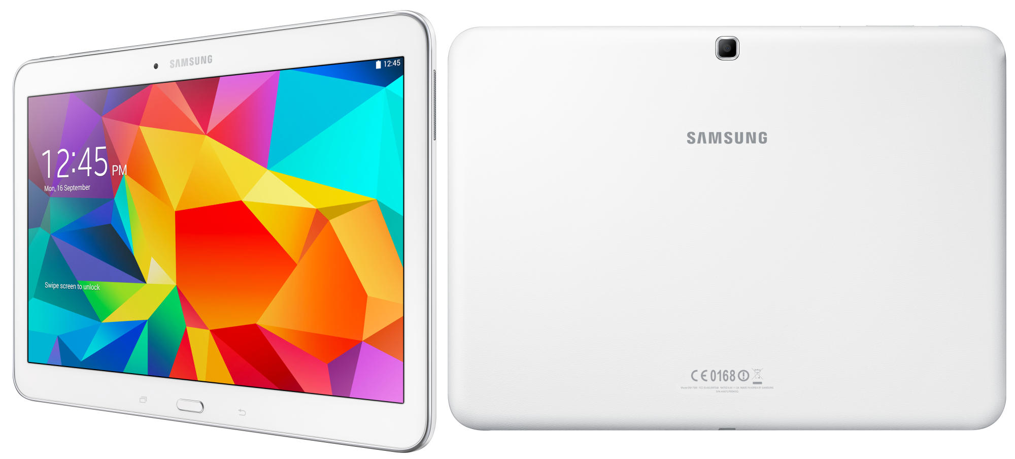 SAMSUNG SM-T530N Galaxy Tab 4 10.1 WiFi, Tablet, 16 GB, 10,1 Zoll, weiß