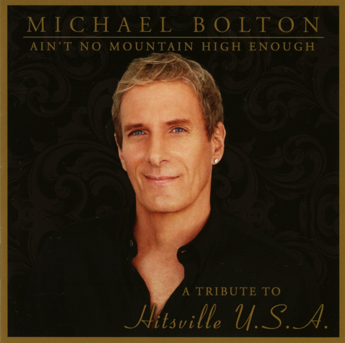 Michael Bolton Albumcover. Eine Nahaufnahme von Michael Bolton.