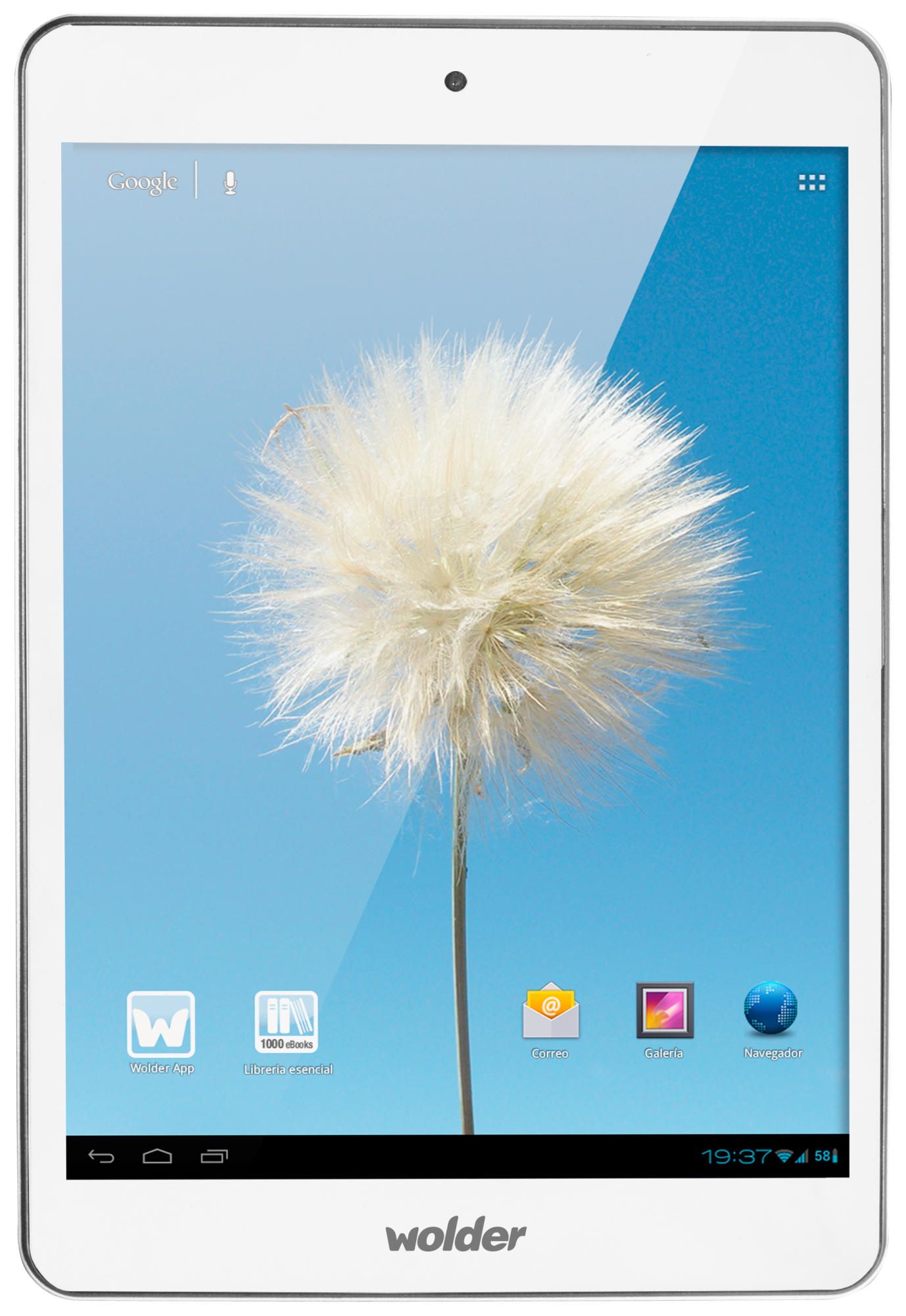 Tablet - Wolder miTab Legend, Pantalla HD IPS