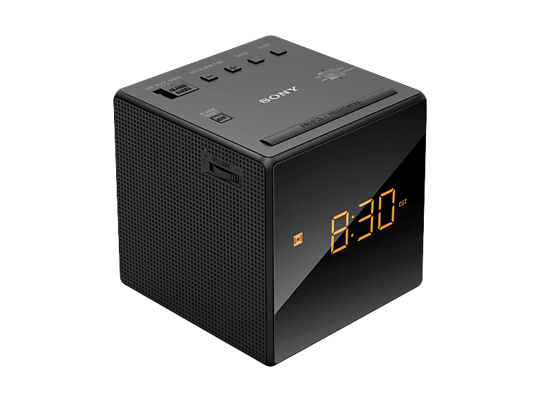 Sony Uhrenradio ICF-C1B, Schwarz — Foto 2 von 2