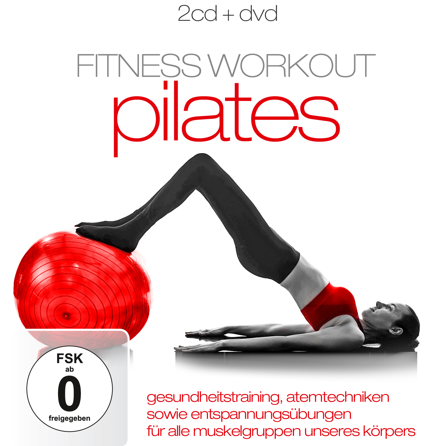 VARIOUS - Fitness Workout Pilates  - (CD + DVD)