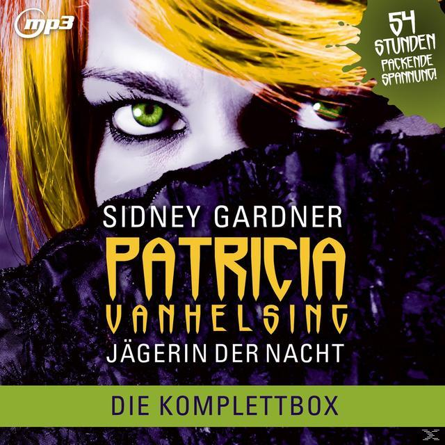 Buchcover über eine Frau mit schwarzem Schleier. Text: Patricia Vanhelsing, Jägerin Der Nacht.