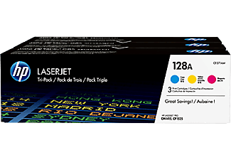 HP Hp Cf371Am (128A) Camgobegı/Macenta/Sarı 3 Lu Paket Toner 1.300 Sayfa