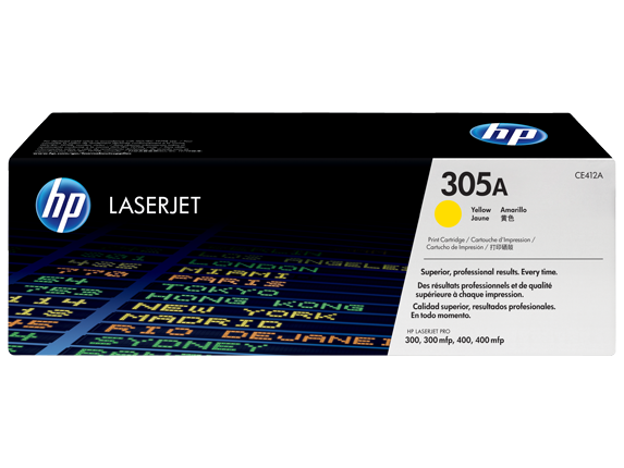 HP Ce412A (305A) Sarı Toner 2.600 Sayfa