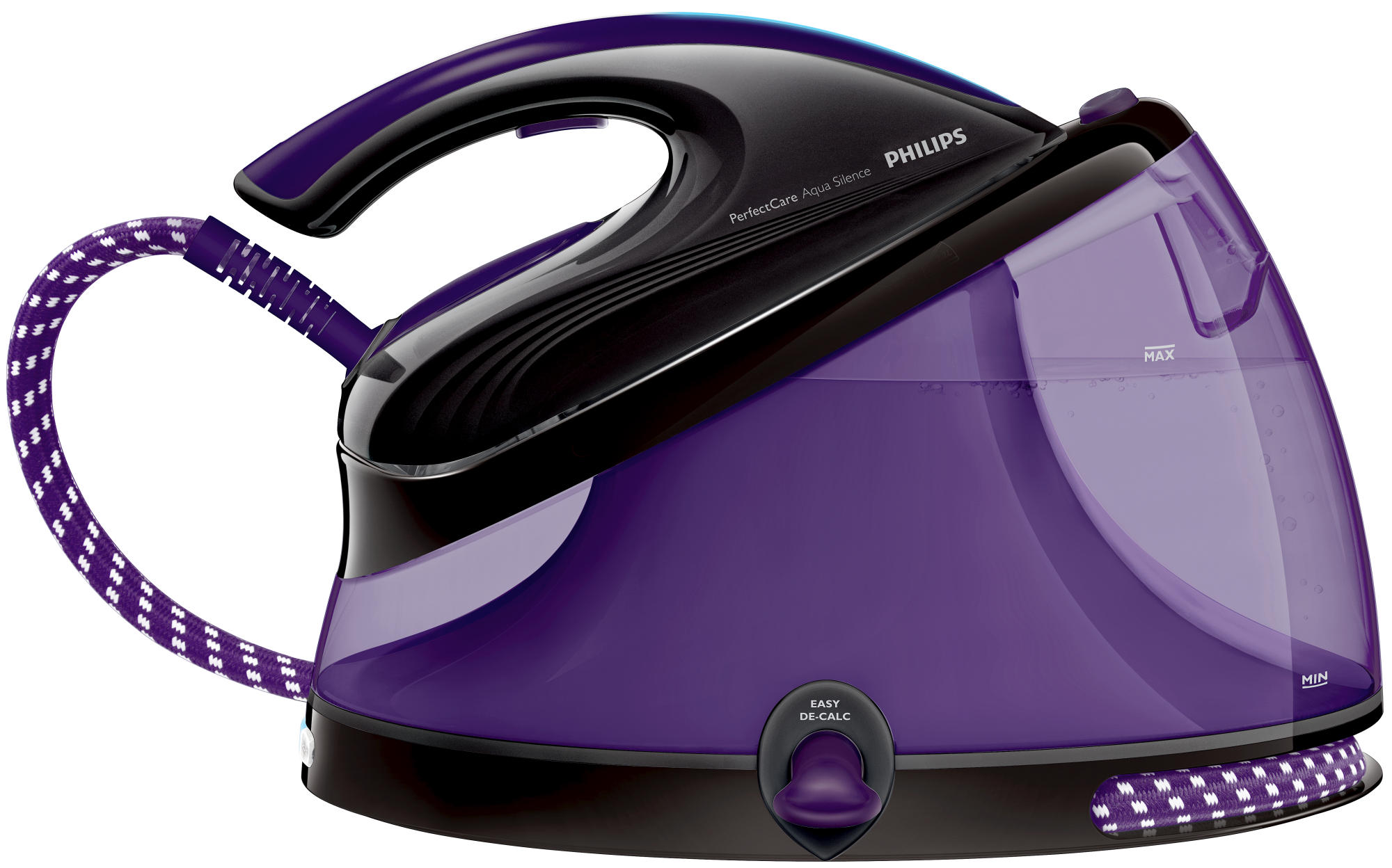 PHILIPS GC8650/80 Akıllı Aqua T-Ionic Tabanlı Sessiz 6.2 Bar Buhar Kazanlı Ütü