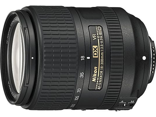 NIKON AF-S DX NIKKOR 18-300mm f/3.5-6.3 G ED VR - Zoomobjektiv(Nikon DX-Mount, APS-C)