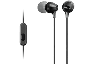 SONY MDR-EX15APB - Kopfhörer (In-ear, Schwarz)
