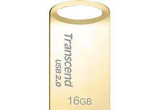 Pendrive de 16Gb - Transcend JetFlash 510, USB 2.0, color dorado