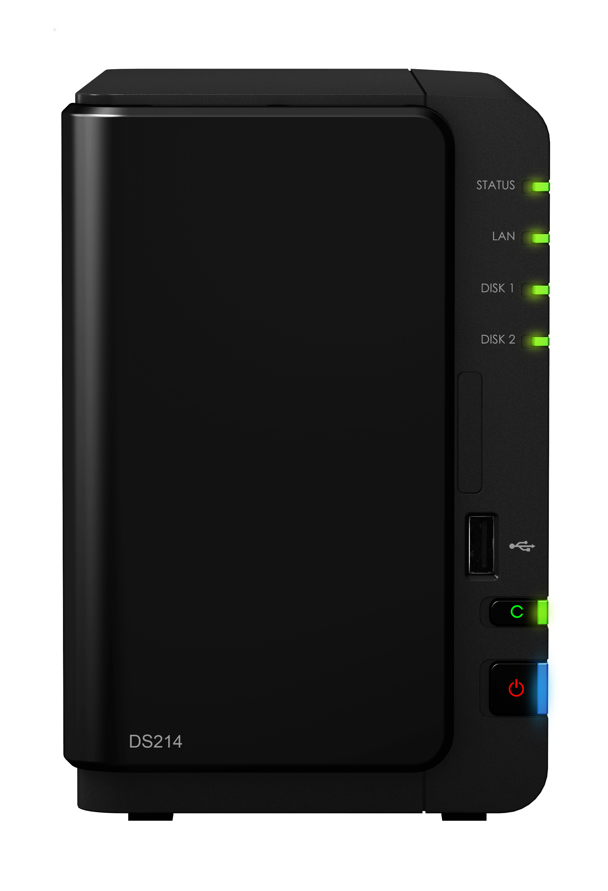 SYNOLOGY DS214PLAY 2-Bay NAS-Leergehäuse Schwarz}