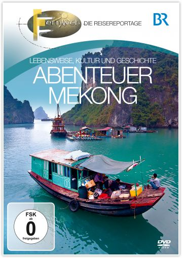 DVD-Cover mit Boot auf Fluss, Bergen im Hintergrund und Titel.