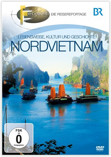 DVD-Hülle mit einer malerischen Ansicht von Nordvietnam.