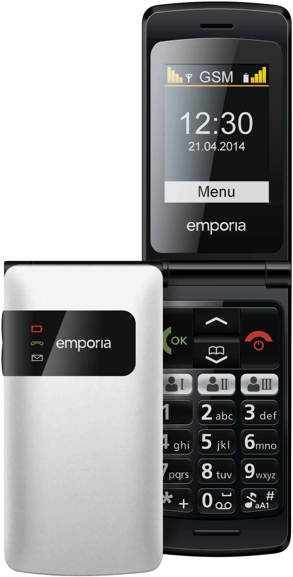 EMPORIA Flip Basic F220 Seniorenhandy, Weiß