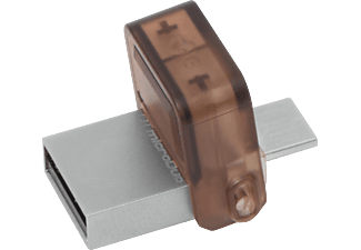 Pendrive de 32Gb - Kingston DataTraveler microDuo, memoria USB, OTG, color marrón