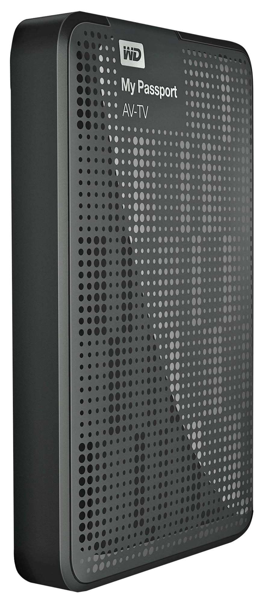 WD My Passport™ AV-TV Festplatte, 500 GB HDD, extern, Schwarz