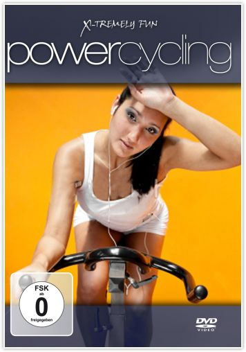 DVD-Cover: Eine Frau auf einem Fahrrad blickt zum Betrachter. Der Hintergrund ist orange.