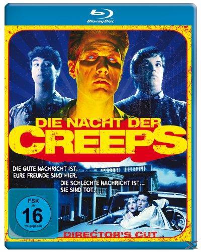Filmcover. Drei Männer, einer mit gelber Haut. Szene eines Autos mit zwei Personen.