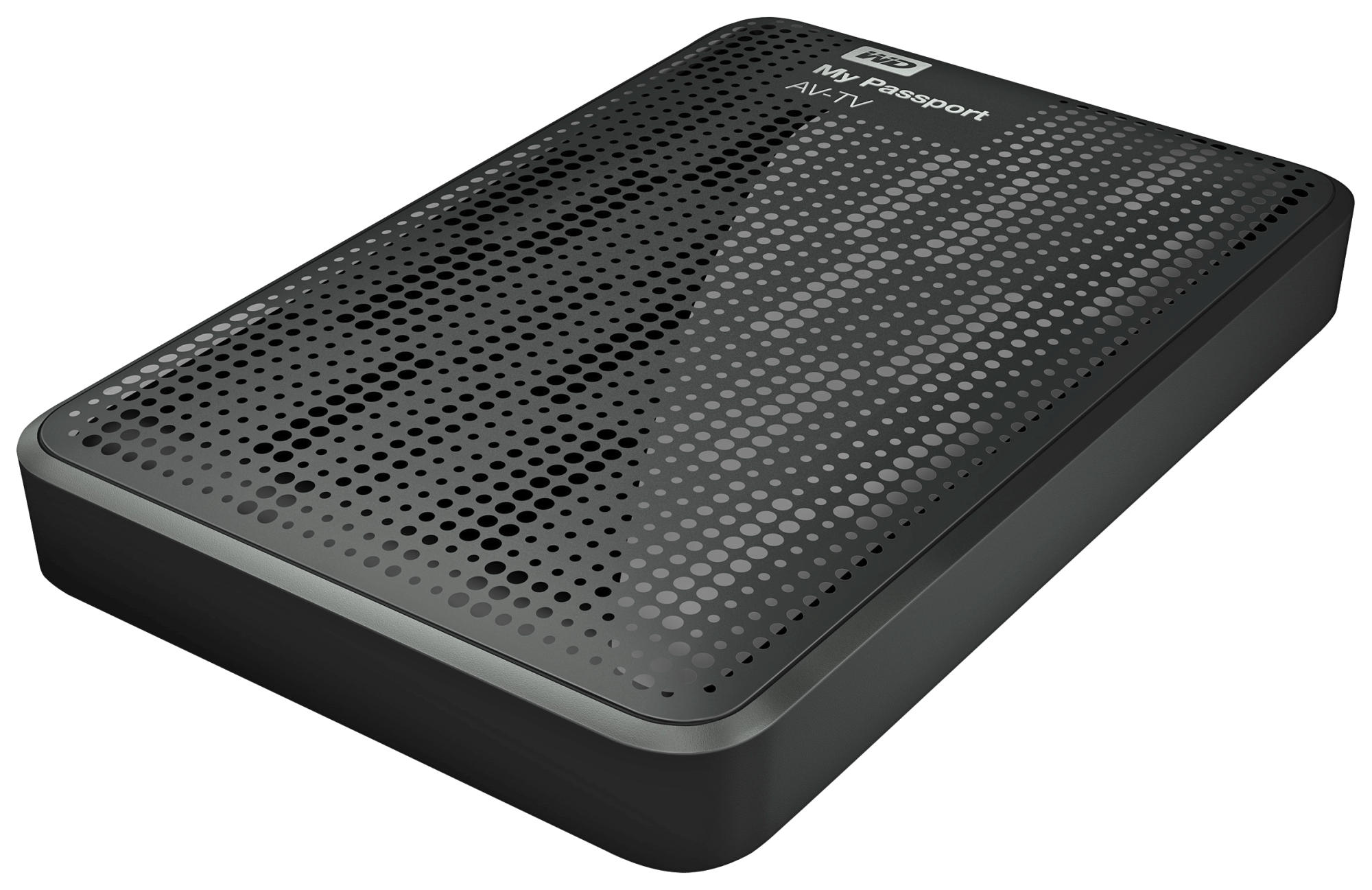 WD My Passport AV-TV 1TB USB 3.0 TV Depolama Siyah