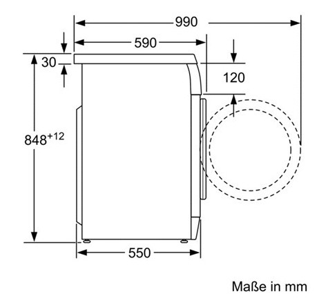 BOSCH Lave-linge frontal A+++ (WAE28145)