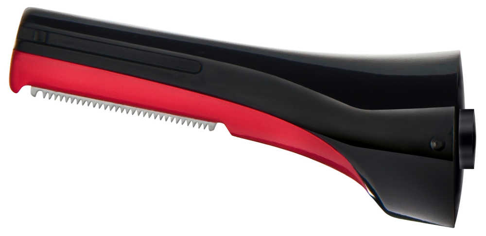 KOENIC KNT 100 - Rifinitore peli naso-/ orecchie (Rosso/Nero)