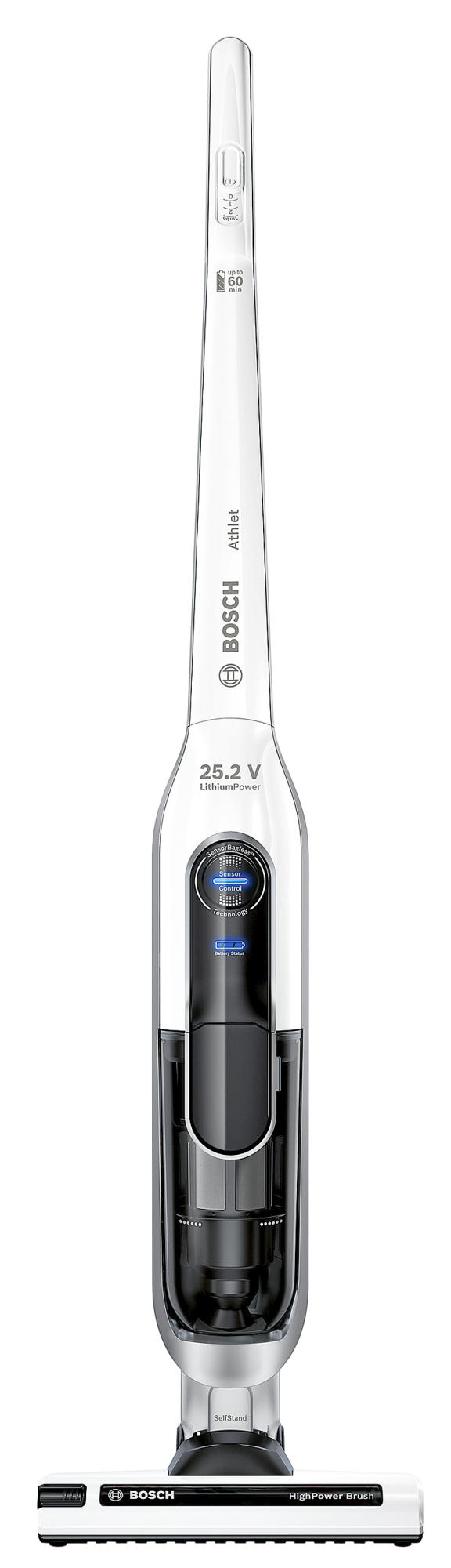 Aspirador Escoba - Bosch ATHLET BCH6ATH25 25,2V, Capacidad de 900ml, Gran autonomía hasta 60min
