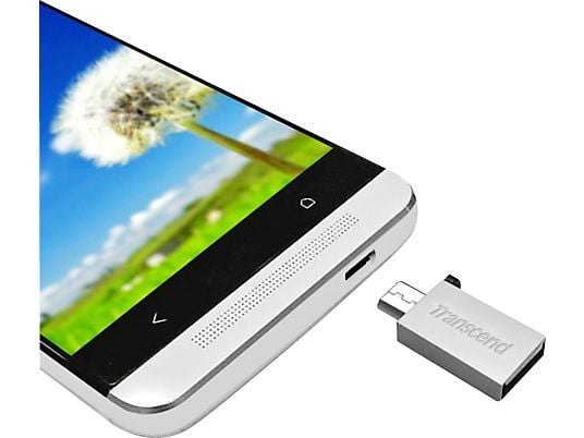 TRANSCEND JetFlash Mobile 380 - Chiavetta USB  (32 GB, Argento)