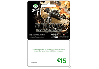 MS Xbox 360 Live Branded 15 EUR World of Tanks