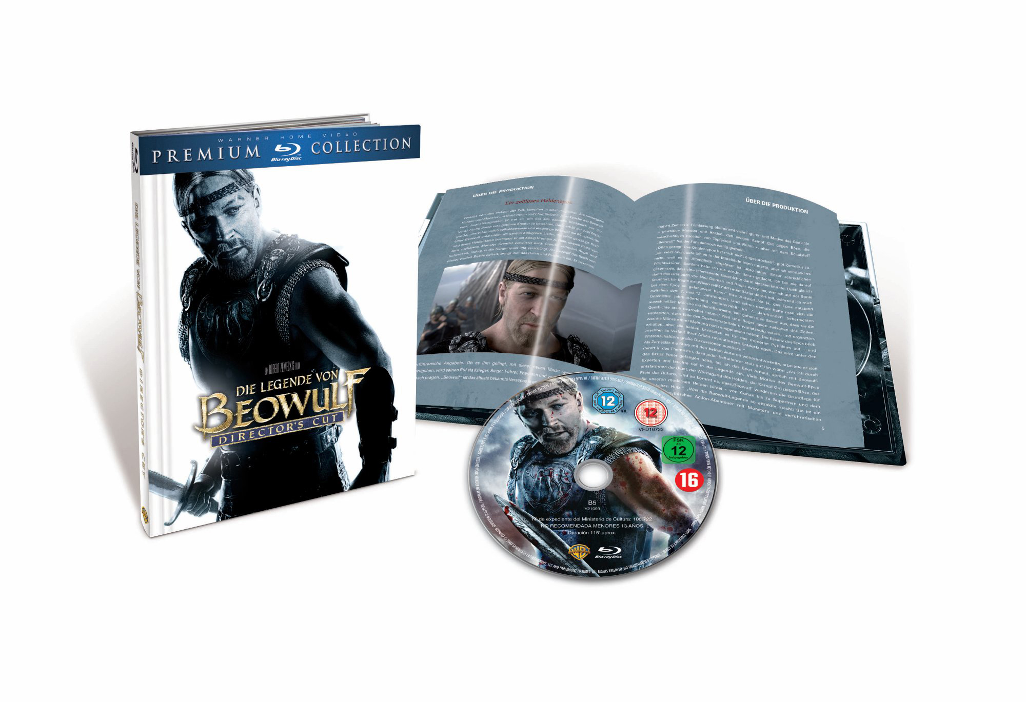 Die Legende von Beowulf D.C. (Premium Blu-ray Collection) Blu-ray