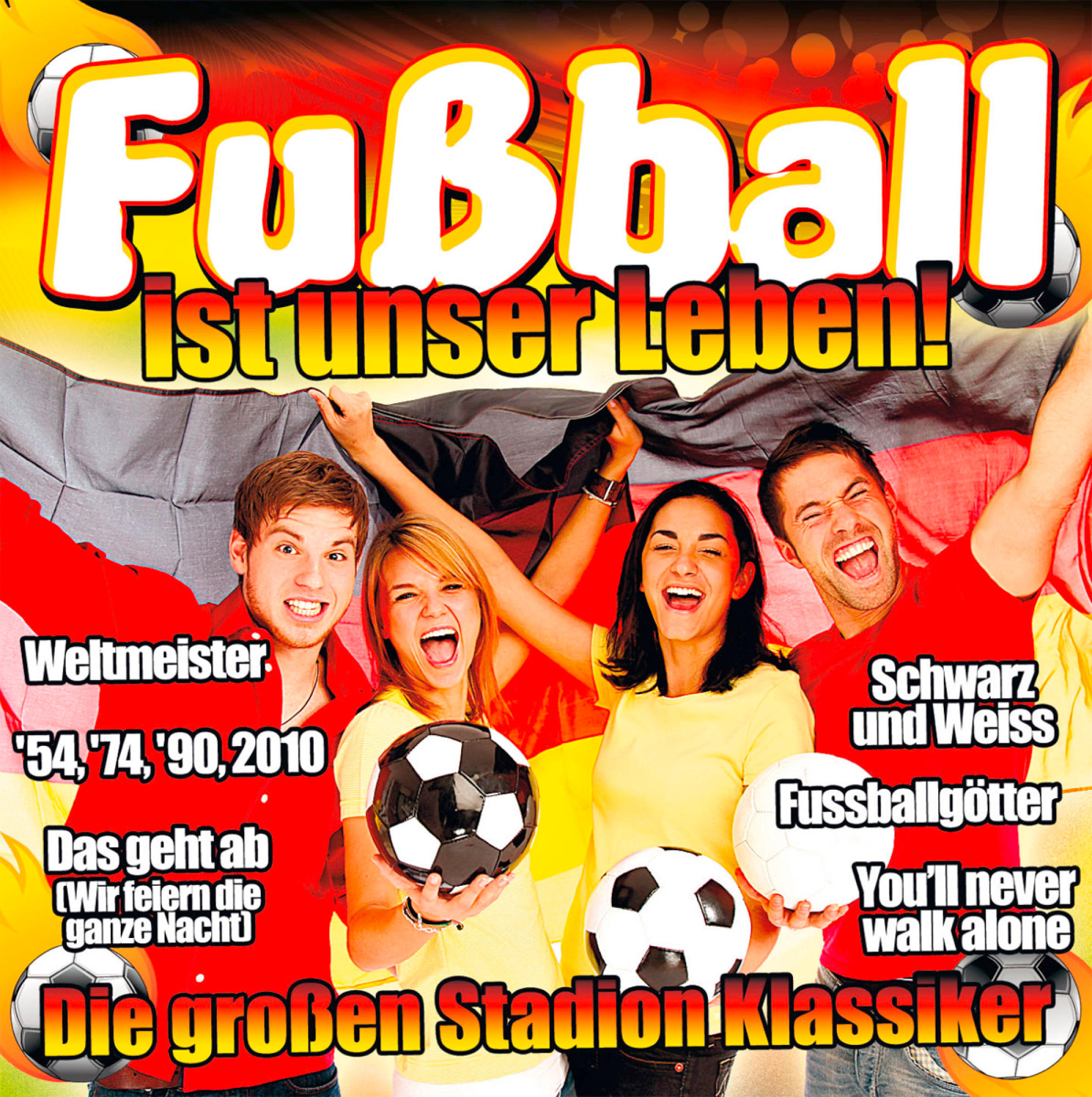 VARIOUS - Fußball Ist Unser Leben-Die Großen Stadion Klass  - (CD)