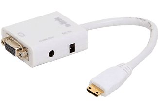 S-LINK SL-MHVS15 Mini HDMI to VGA+Audio Çevirici_0