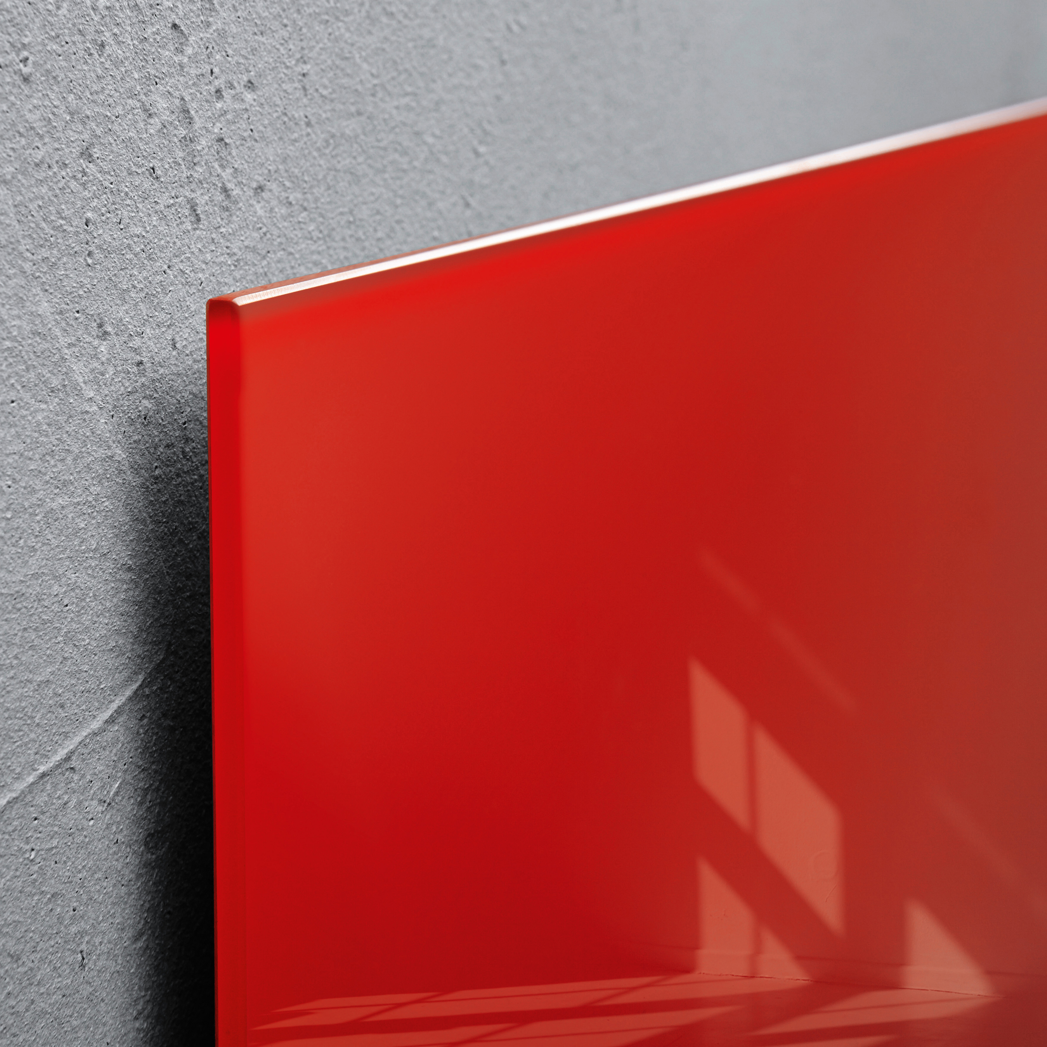 SIGEL GL 104 Glas-Magnetboard artverum Rot