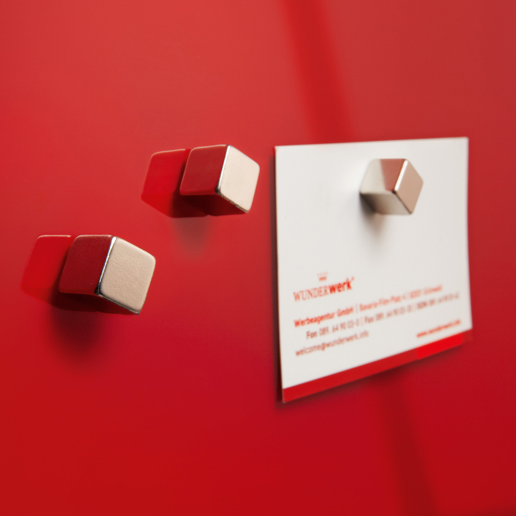 SIGEL GL 104 Glas-Magnetboard artverum Rot