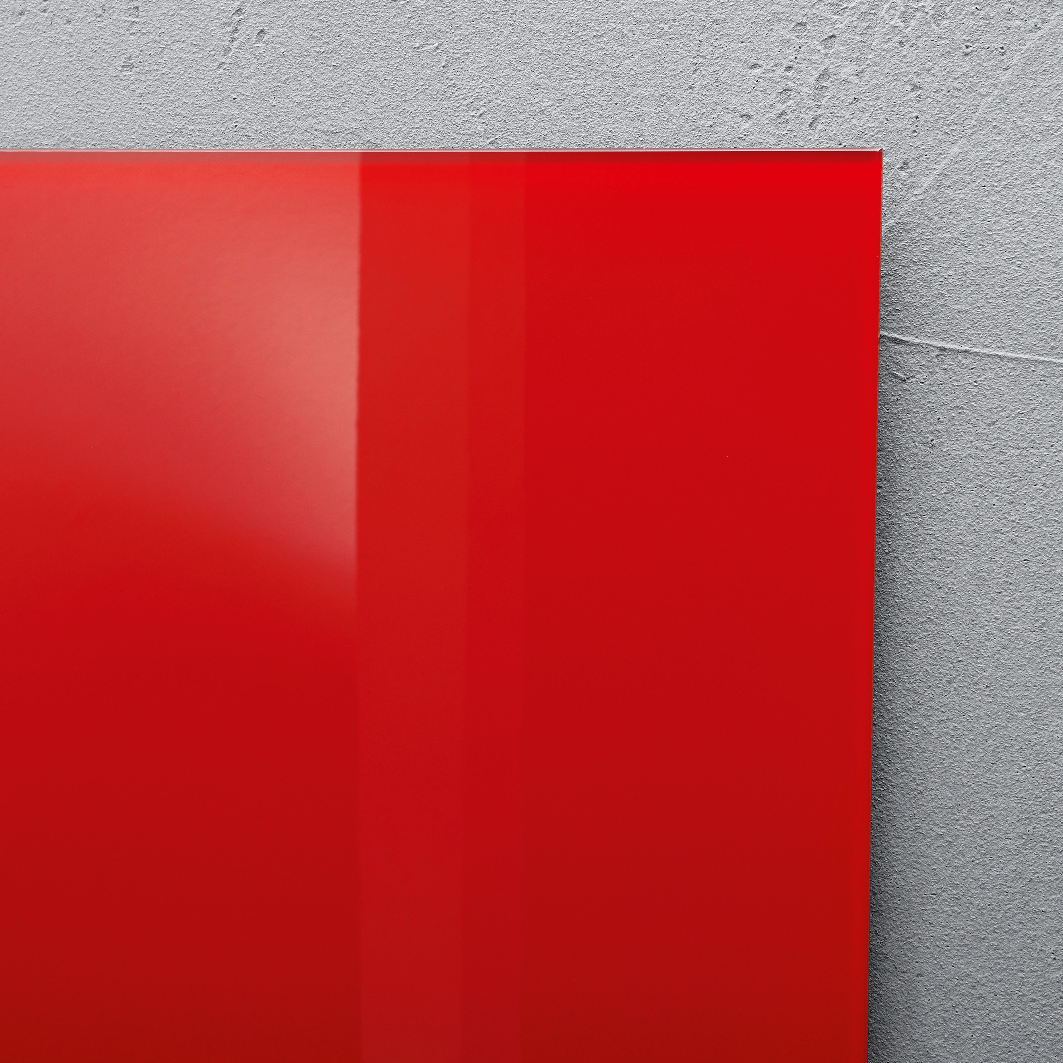 SIGEL GL 104 Glas-Magnetboard artverum Rot