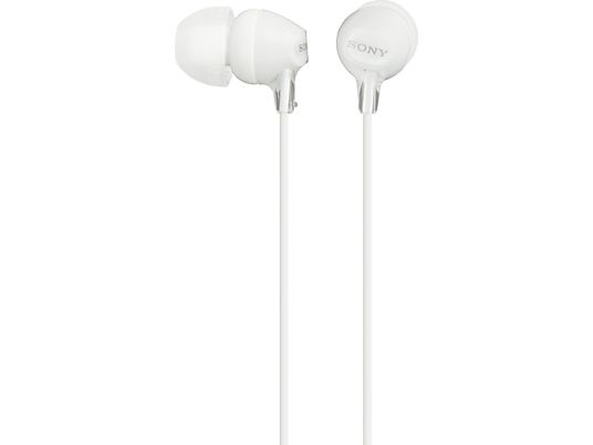 SONY MDR-EX15LP - Auricolare (In-ear, Bianco)