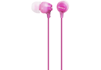 SONY MDR-EX15LPPI - Kopfhörer (In-ear, Pink)