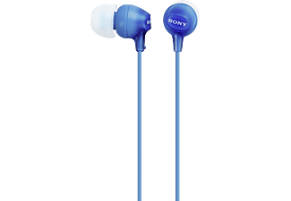 SONY MDR-EX15LP - Kopfhörer (In-ear, Blau)