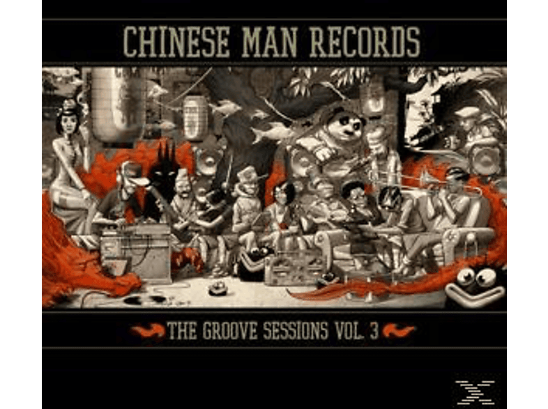 The Chinese Man - The Groove Sessions Vol.3  - (Vinyl)