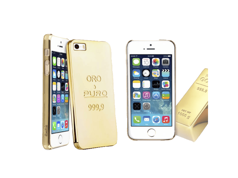 kroon Oeps Evacuatie PURO Cover Oro iPhone 5 / 5s Gouden (IPC5ORO)