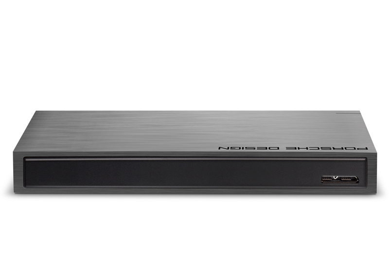 LACIE Porsche Design P 9220 Festplatte, 2 TB HDD, 2,5 Zoll, extern, Dunkelgrau