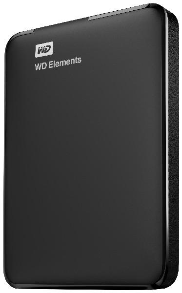 Disco duro 750 GB - WD Elements, externo, 2.5 pulgadas, USB 3.0, Negro